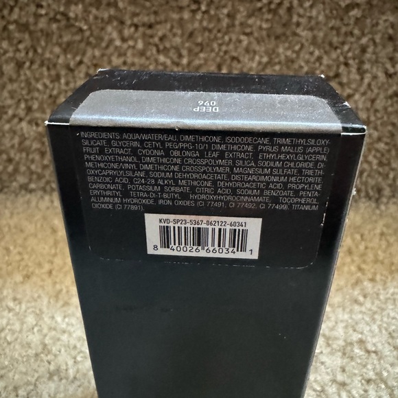 KVD Kat Von D Good Apple Full-Coverage Serum Foundation 096 Deep - Picture 5 of 5